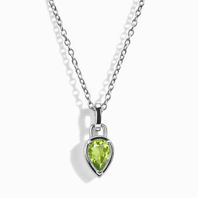 Peridot Necklace - August Birthstone