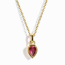 Ruby Necklace - July Birthstone