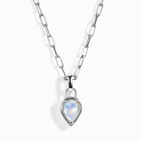 Moonstone Talis Widelink Necklace - June Birthstone