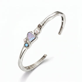 Moonstone Pearl Cuff - Heirloom