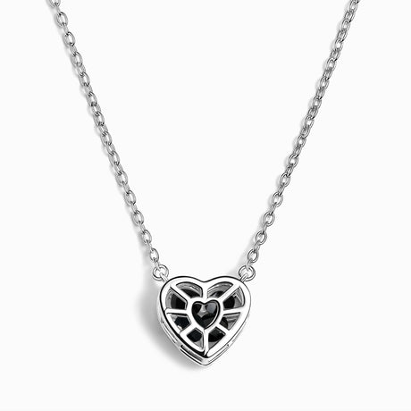 Black Obsidian Fidget Necklace - Heart in Motion