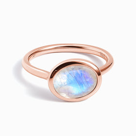 Moonstone Skin Touch Ring - Feel the Truth