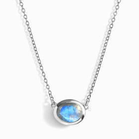 Moonstone Necklace - Skin Touch