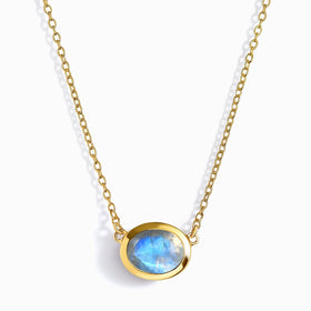 Moonstone Necklace - Skin-Touch
