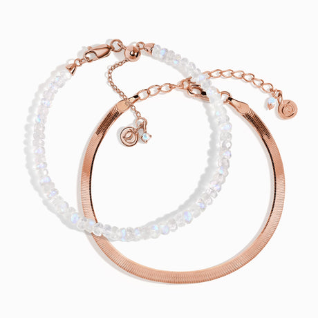 Moonstone Bracelet Stack - Finding Balance
