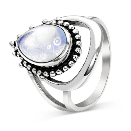 Moonstone Ring - Mystic Moon