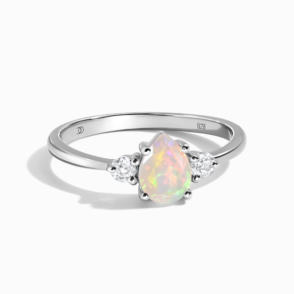 ✨1ct Size 5 Natural cheapest Opal 925 Rainbow New