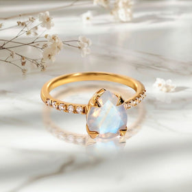 Moonstone Ring - Nymph