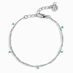 Apatite Anklet - Flowing