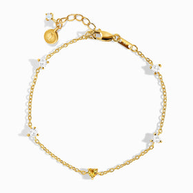 Citrine Never Without My Gem Bracelet - November Birthstone