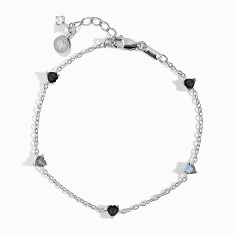 Black Obsidian Labradorite Bracelet - Crush On You