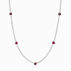 Ruby Garnet Necklace - Crush On You