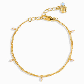 Pearl Anklet - Flowing