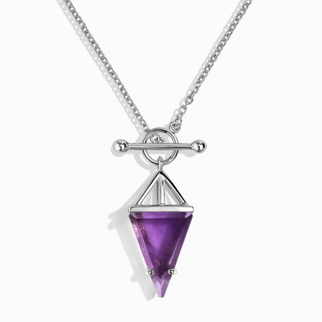 Amethyst Necklace - Heroine T-Lock