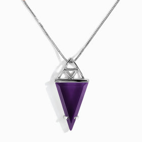 Amethyst Necklace - Myth