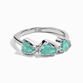 Raw Crystal Ring - Divine Amazonite