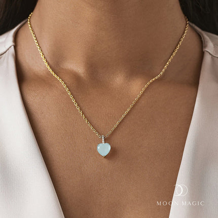 Aquamarine Necklace - By Your Side