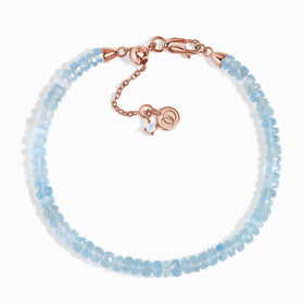 Beads Bracelet - Aquamarine