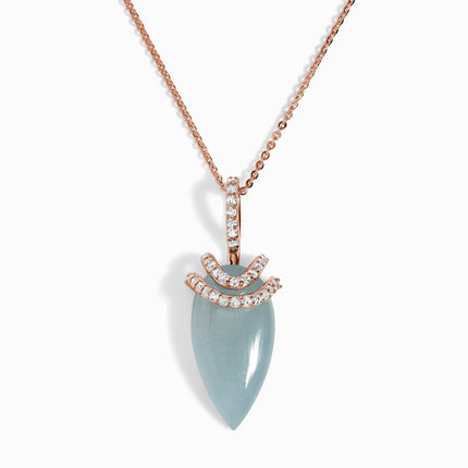 Aquamarine Necklace - Goddess