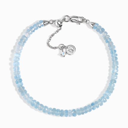 Beads Bracelet - Aquamarine