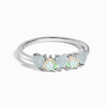 Aquamarine Opal Ring - Crush On You