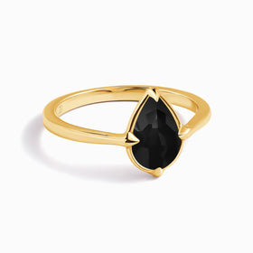 Black Onyx Ring - Gem Touch