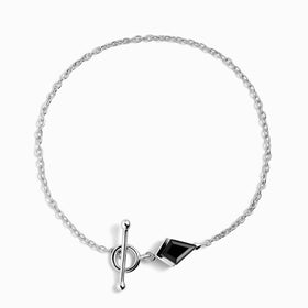 Black Obsidian Bracelet - Heroine T-Lock