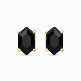 Black Obsidian Earrings - Serenity Studs