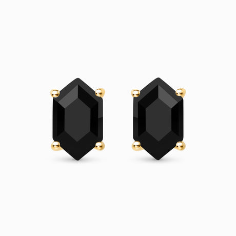 Black Obsidian Earrings - Serenity Studs