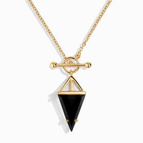Black Obsidian Necklace - Heroine