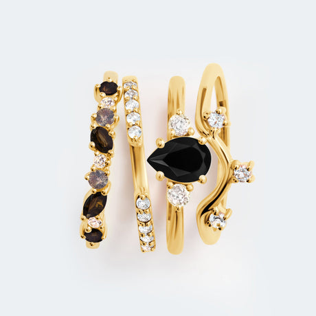 Black Obsidian Labradorite Essential Starter Set