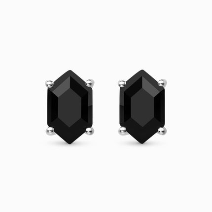 Black Obsidian Earrings - Serenity Studs