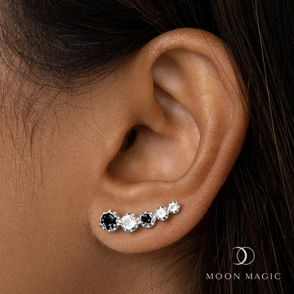Black Obsidian Earrings - Arise Climbers