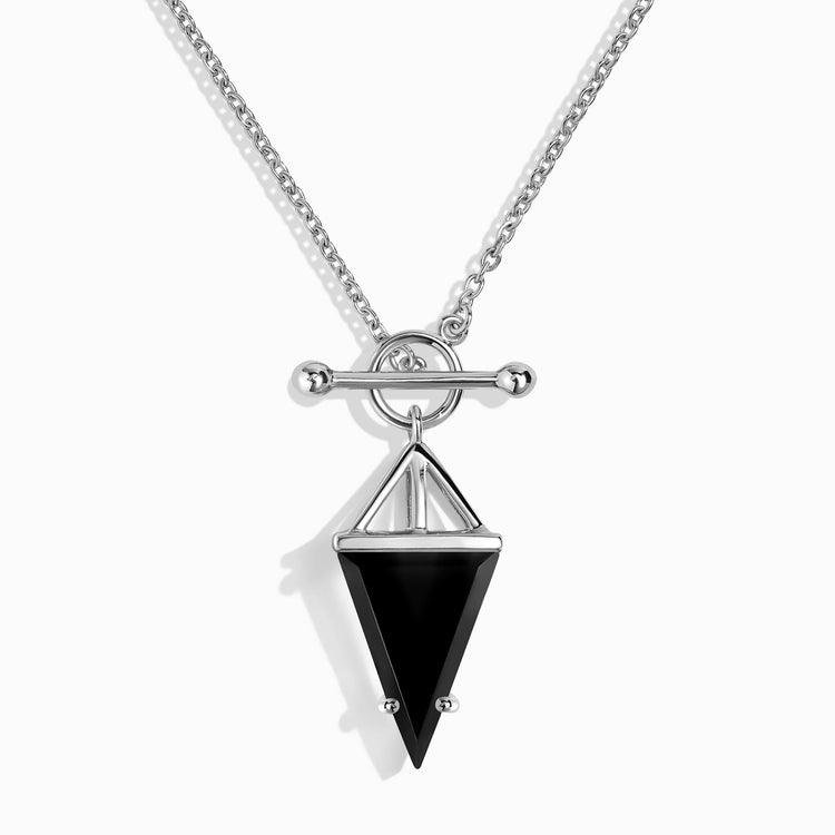COAI Men's Viking Jewelry Raven Black Obsidian Necklace Adjustable Nylon  Cord | Amazon.com