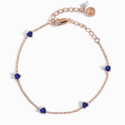 Blue Sapphire Bracelet - Never Without You
