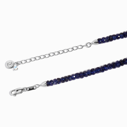 Beads Necklace - Blue Sapphire