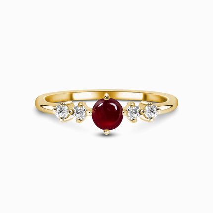 Garnet Ring - Loveliness