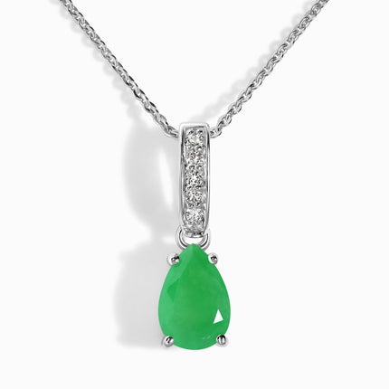 Green Jade Necklace - Sway