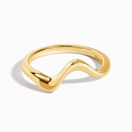 Stackable Ring Band - Curve