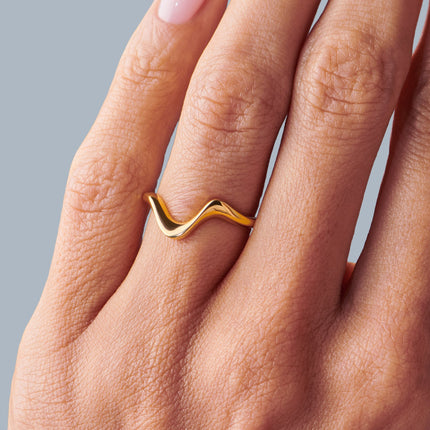 Stackable Ring Band - Curve