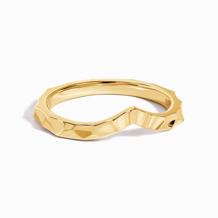 Stackable Ring Band - Edgy