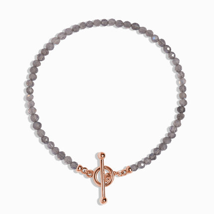 Labradorite T-Lock Beads Bracelet - Raise Your Vibrations
