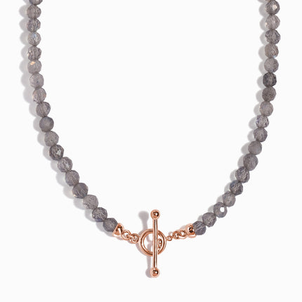 Labradorite T-Lock Beads Necklace - Raise Your Vibrations