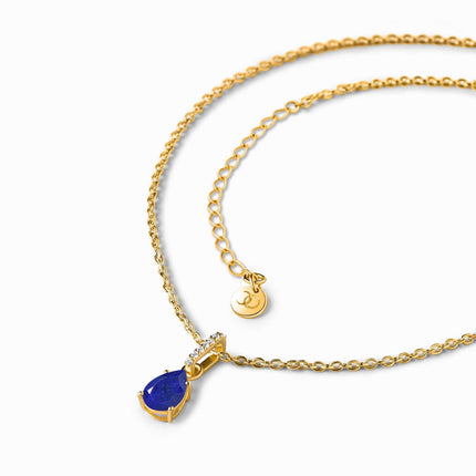 Lapis Lazuli Necklace Sway - September Birthstone