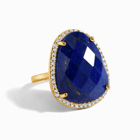 Lapis Lazuli Ring - Glamorous