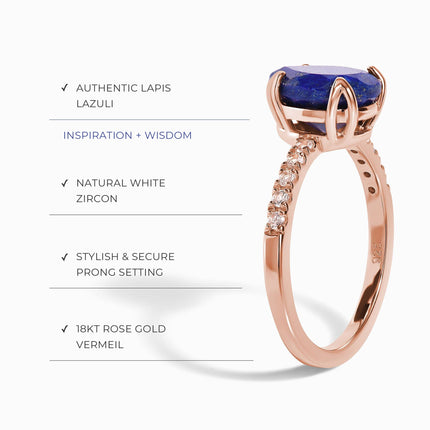 Lapis Lazuli Ring - Nymph