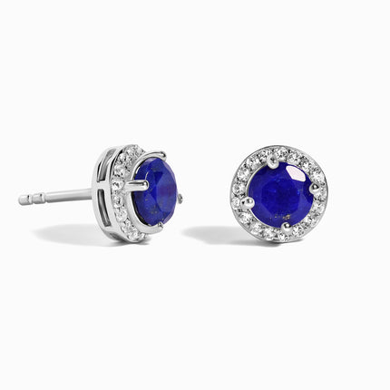 Lapis Lazuli Earrings - Venus Studs