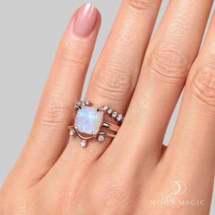 Paparazzi Garden Dew - Pink Moonstone - Ring | $5 Jewelry with Ashley Swint