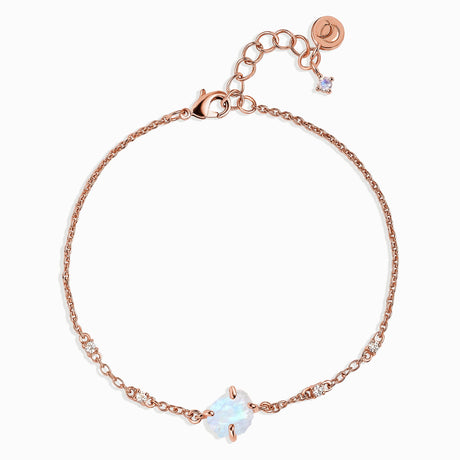 Raw Crystal Bracelet - Moonstone 'Intuition'