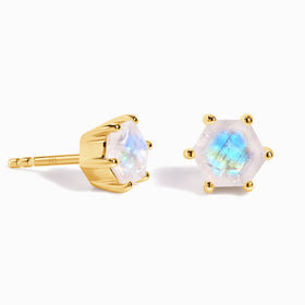 Moonstone Earrings - Stellaria